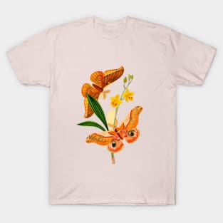 Butterflies and Flowers T-Shirt